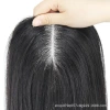 Fully hand-woven No. 3 net wigs for women, natural color hair extensions, covering white hair, hair replacement blocks, straight hair extensions Item Picture